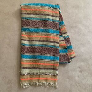 Striped Multicolor Blanket/Scarf